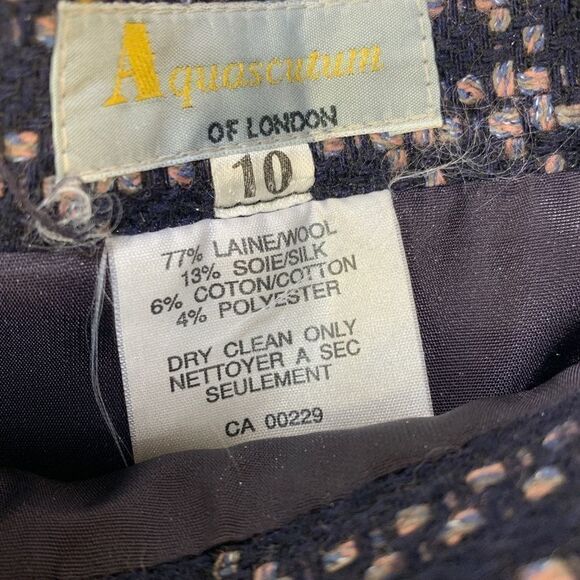 𝅺vintage Aquascutum Skirt Set - Picture 13 of 15